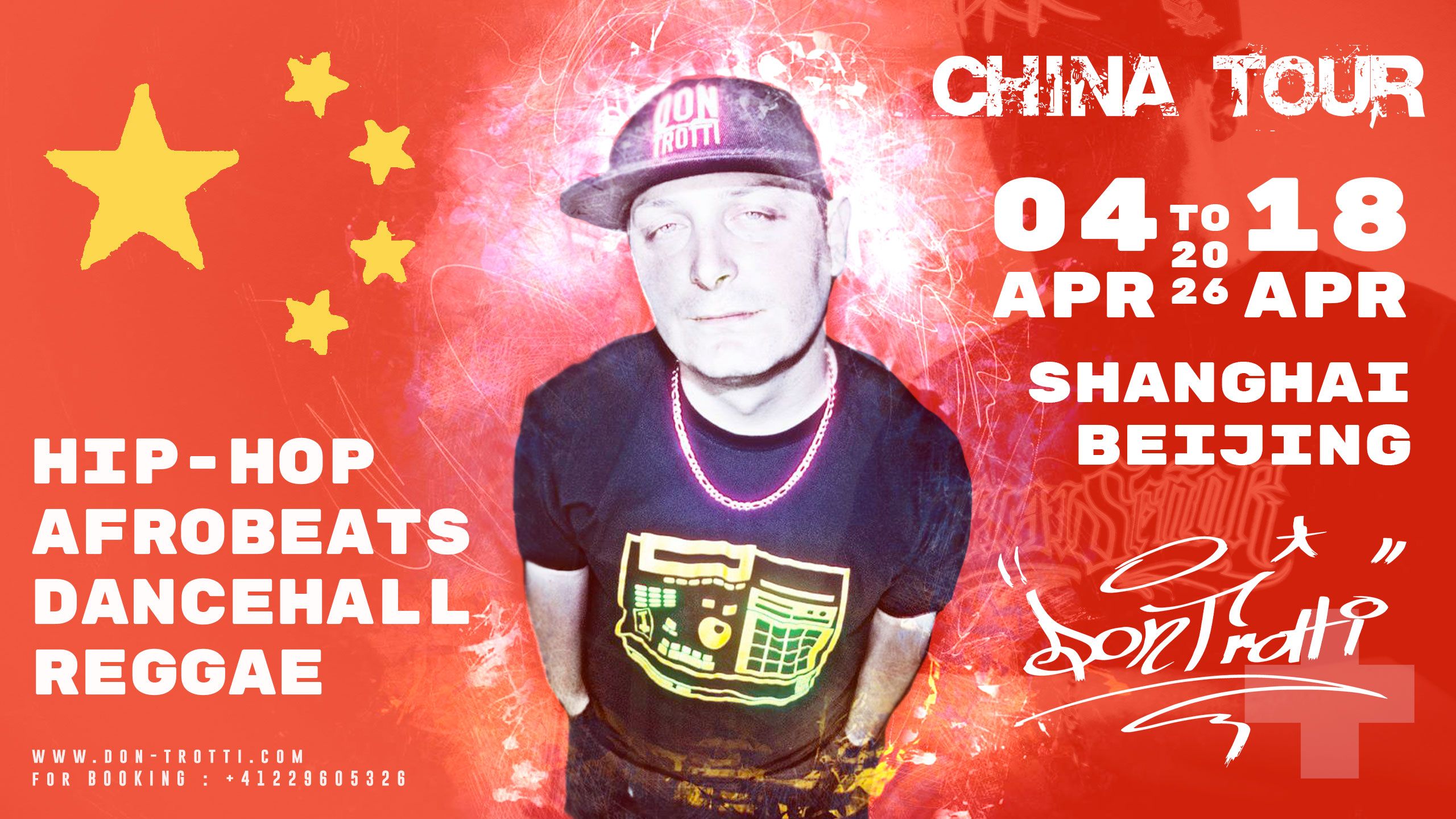 Don Trotti | Booking | 2026-2027 | China